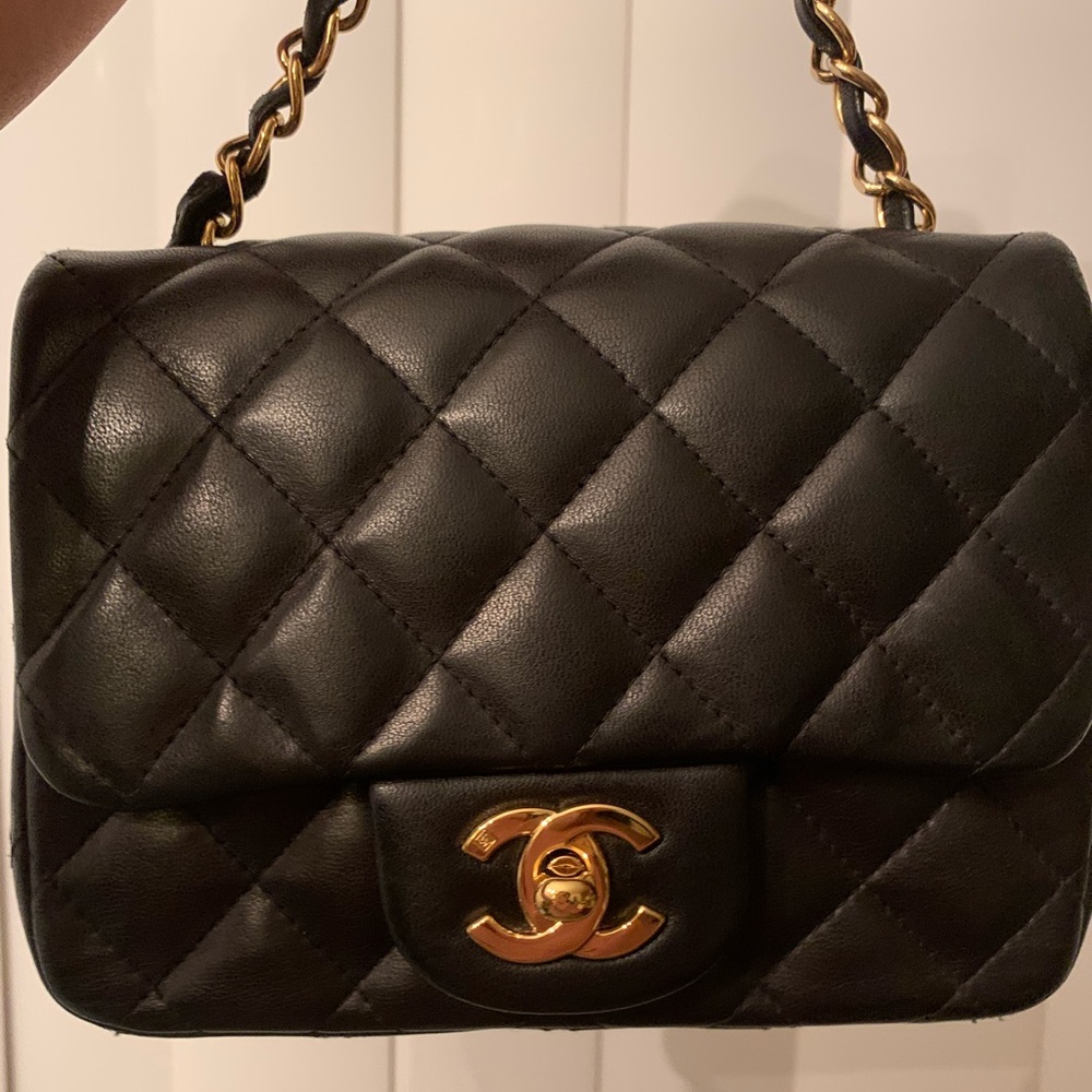 ‼️❌SOLD❌‼️CHANEL mini square flap - Picture 1 of 16